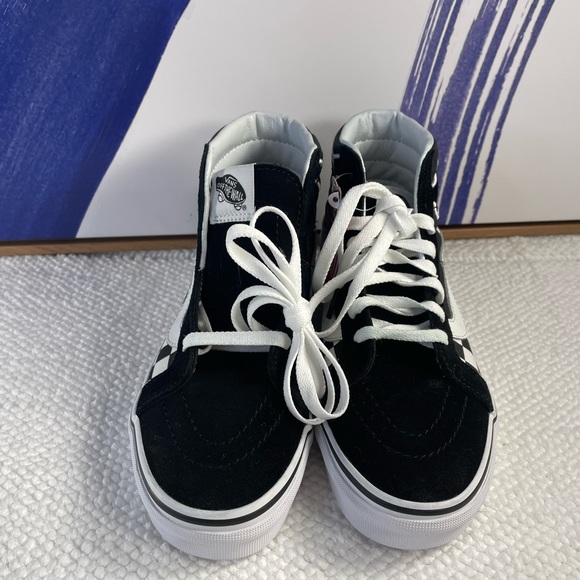 Vans Sk8-Hi Japanese Checkerboard skating shoes - Picture 5 of 12